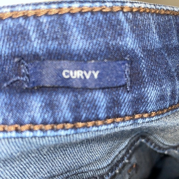 Talbots Dark wash curvy jeans petite size 12P - Picture 6 of 7